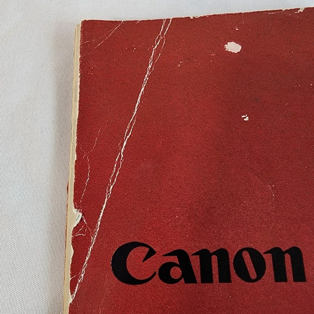 Vintage Original Canon Cine 8 Movie Camera Instruction Manual 1957